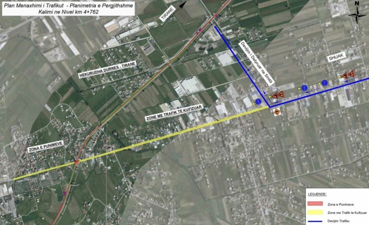 Punimet për linjën hekurudhore Durrës-Tiranë, ARRSH njofton bllokimin e rrugës në…