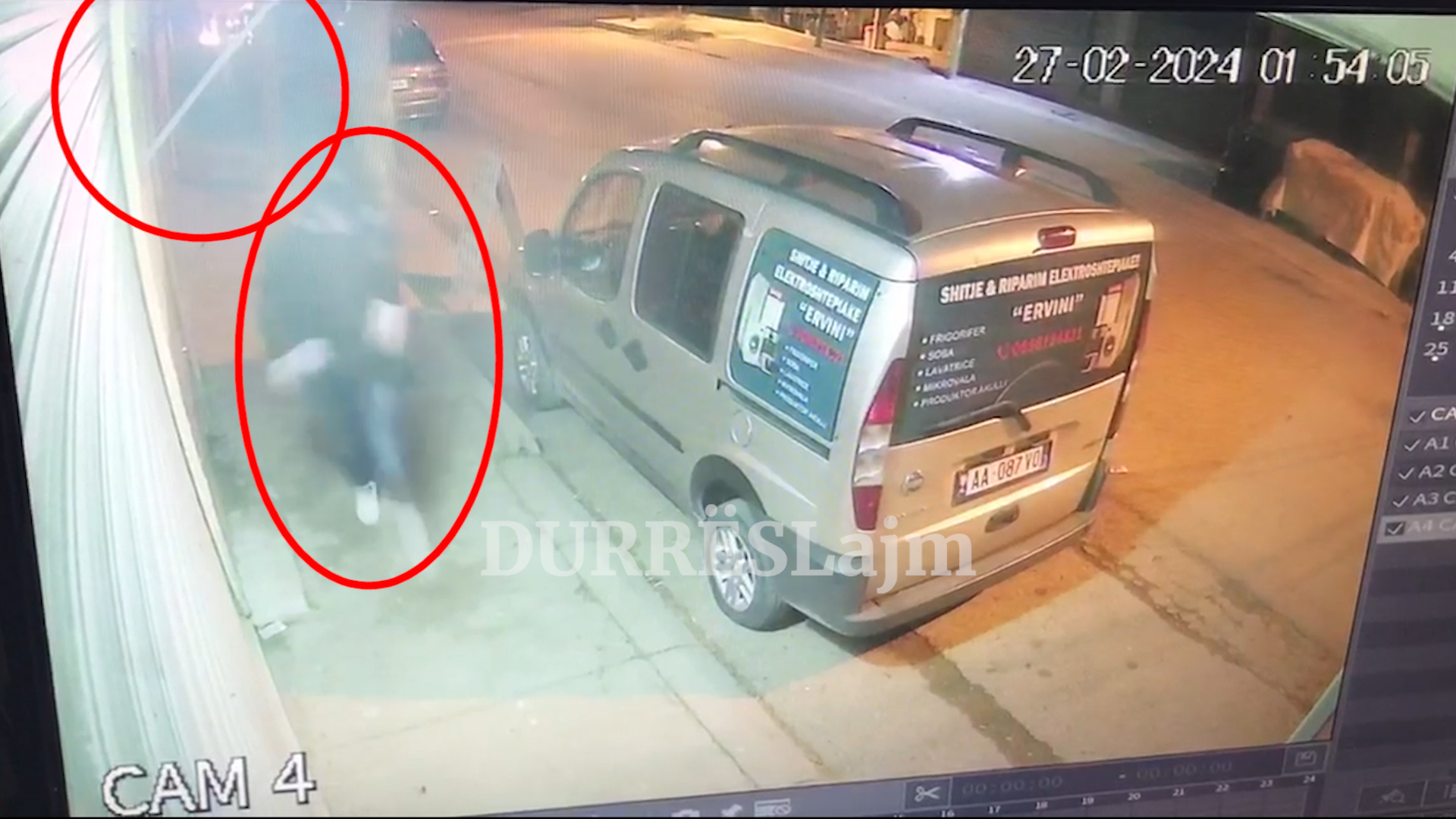 Mjeti përfshihet nga flakët në Spitallë, autori largohet me shpejtësi nga vendngjarja (VIDEO)