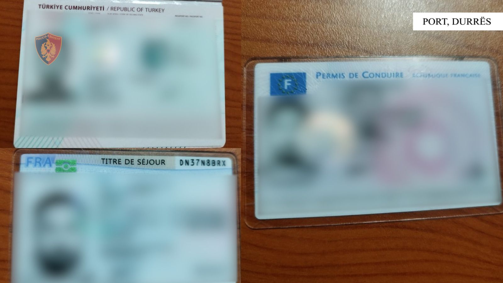 Arrestohet 20-vjeçari turk në portin e Durrësit, paraqiti dokumente false