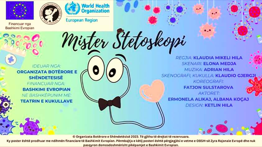 Shfaqja për fëmijë “Mister Stetoskopi”, vjen në fundjavë në Teatrin e Durrësit