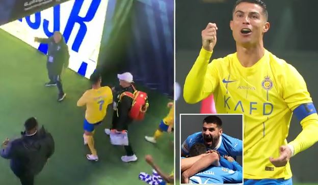 Gjesti i turpshëm i Ronaldos pas humbjes, fshiu organet gjenitale me fanellën e kundërshtarit