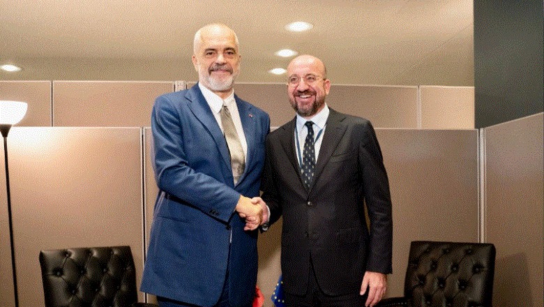 Kryeministri Rama udhëton drejt Brukselit, takim me Charles Michel dhe Ursula von der Leyen
