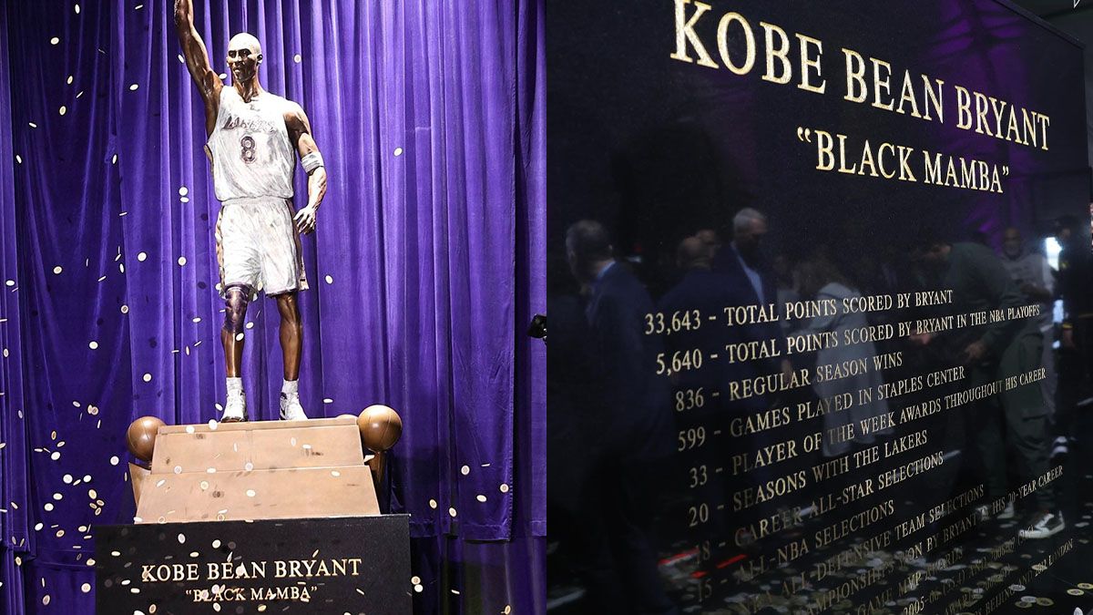 Përurohet statuja e legjendës Kobe Bryant