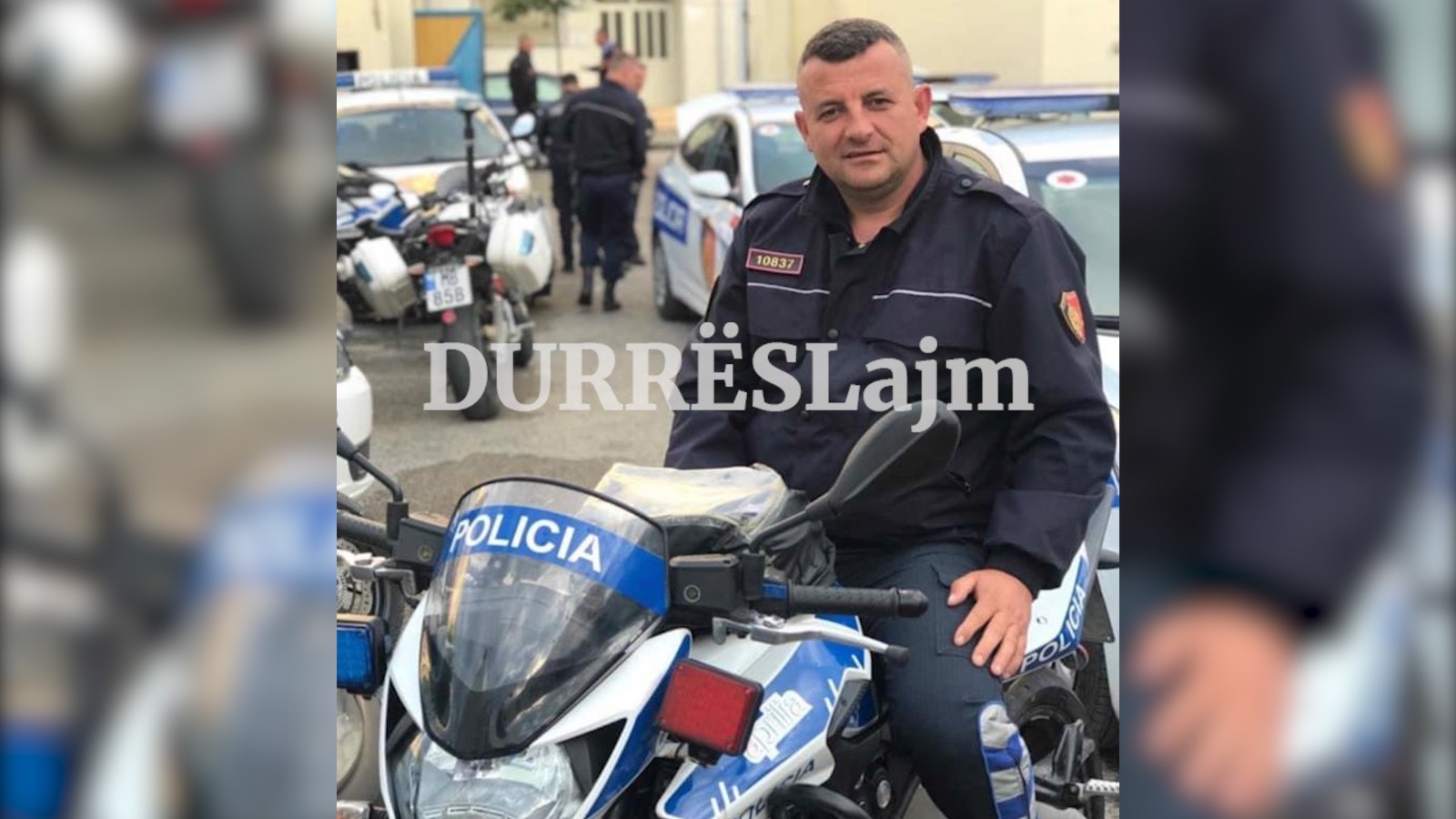 FOTO/ Kush është polici i “Rrugores” që u aksidentua sonte në Durrës, policia del me njoftim (VIDEO)