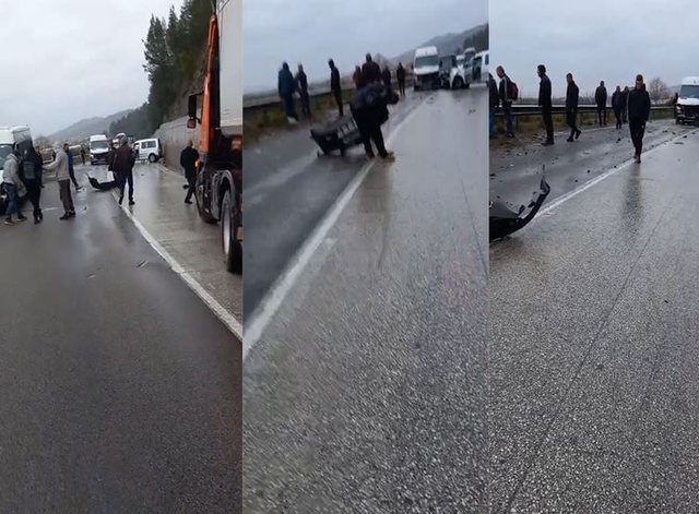 Aksident i rëndë në Pajovë të Elbasanit, përplasen disa automjete, bllokohet qarkullimi