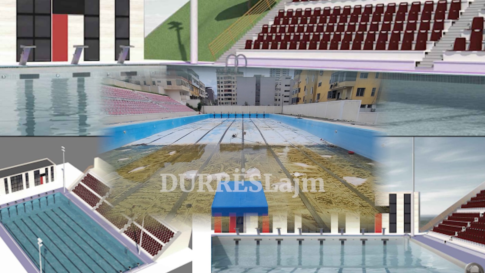 Bashkia Durrës akordon 12 milionë lekë për rikonstruksionin e pishinës publike &#8220;Taq Dafa&#8221; (VIDEO)