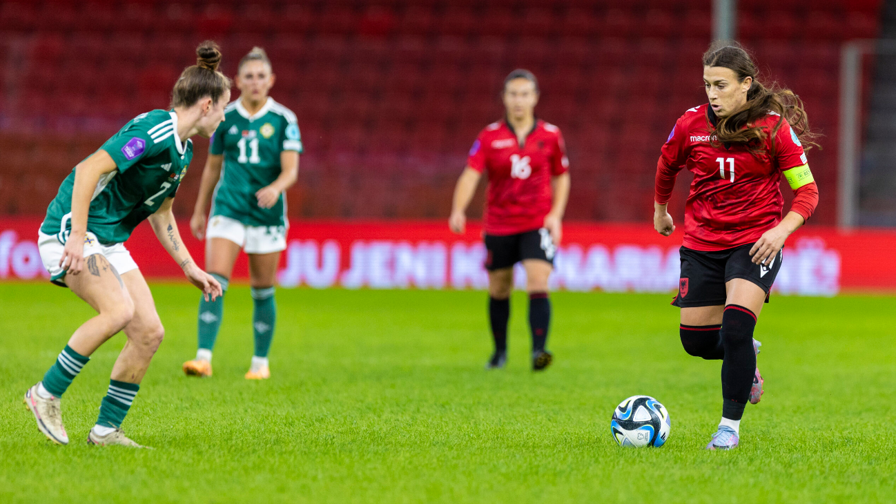 Zbardhet kalendari i ndeshjeve të Shqipërisë për kualifikueset e “Euro 2025” për vajza