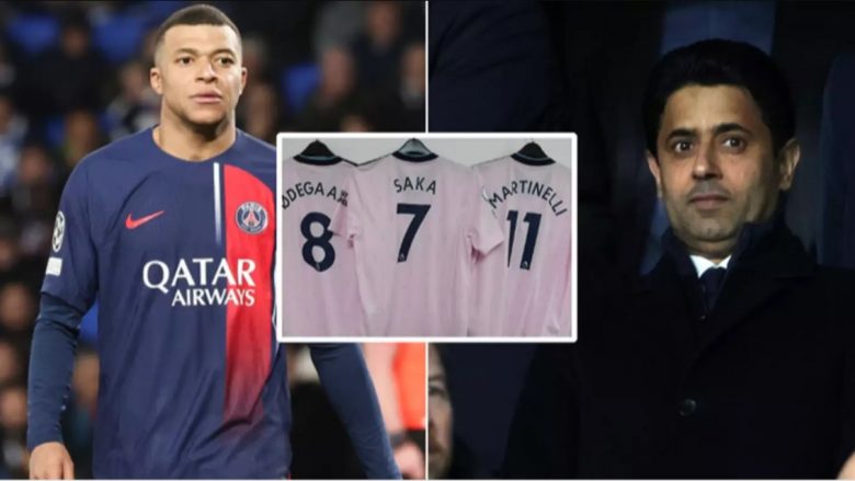 Oferta për yllin e Arsenalit, PSG është gati të paguajë 140 milionë euro për këtë lojtar si zëvendësuesi i Mbappes