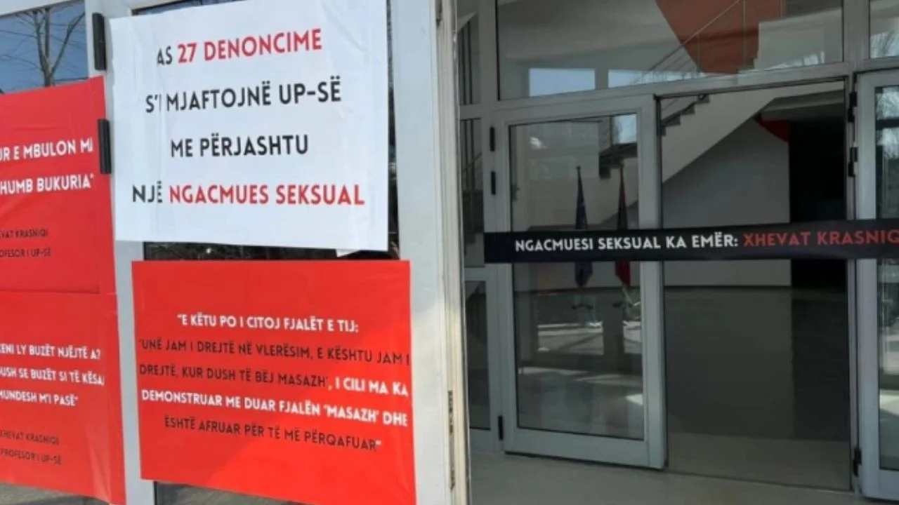 Akuzohet nga studentët për ngacmim seksual, pezullohet nga detyra pedagogu i Universitetit të Prishtinës