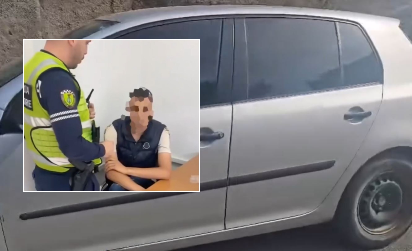 Bëri manovra të rrezikshme me mjet pranë një shkolle nën efektin e drogës dhe pa patentë, arrestohet 19-vjeçari