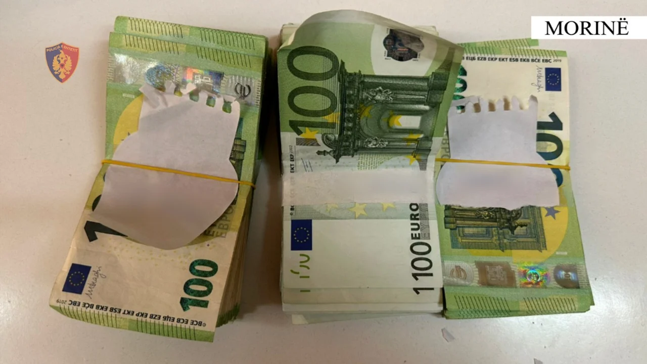 Tentoi të fuste në Shqipëri 24 mijë euro pa i deklaruar, sekuestrohen paratë dhe hetohet 45-vjeçari