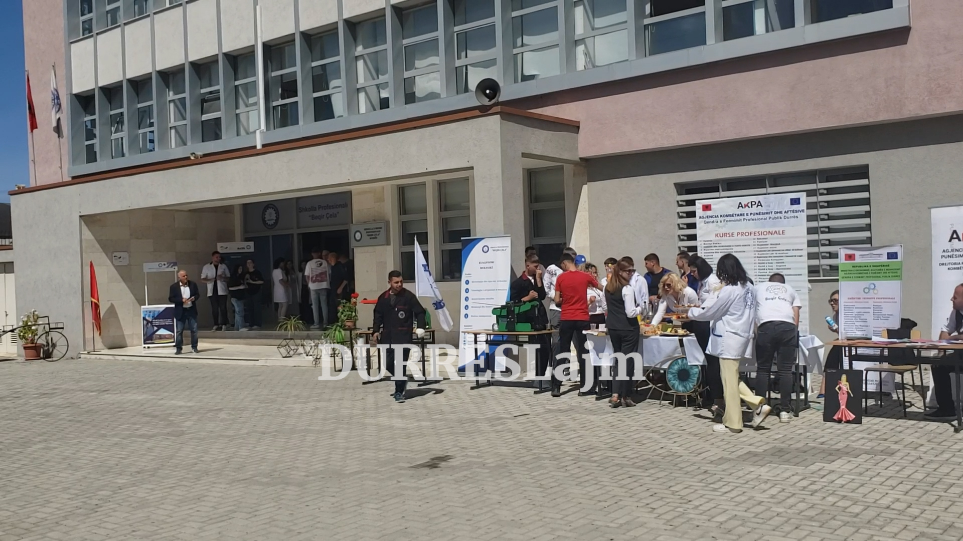 Durrës, zhvillohet panairi i aftësive në shkollën profesionale &#8220;Beqir Çela&#8221; (VIDEO)