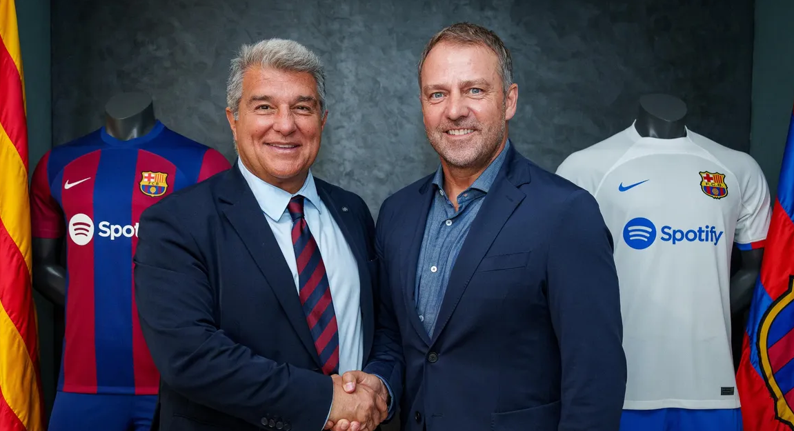 Barcelona prezanton Hansi Flick, gjermani futet në historinë e katalanasve