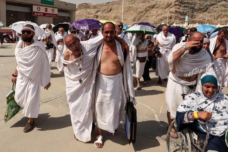 Pamje rrëqethëse nga Meka, pelegrinazh në 51 °C, të vdekurit ngarkohen në kamionë