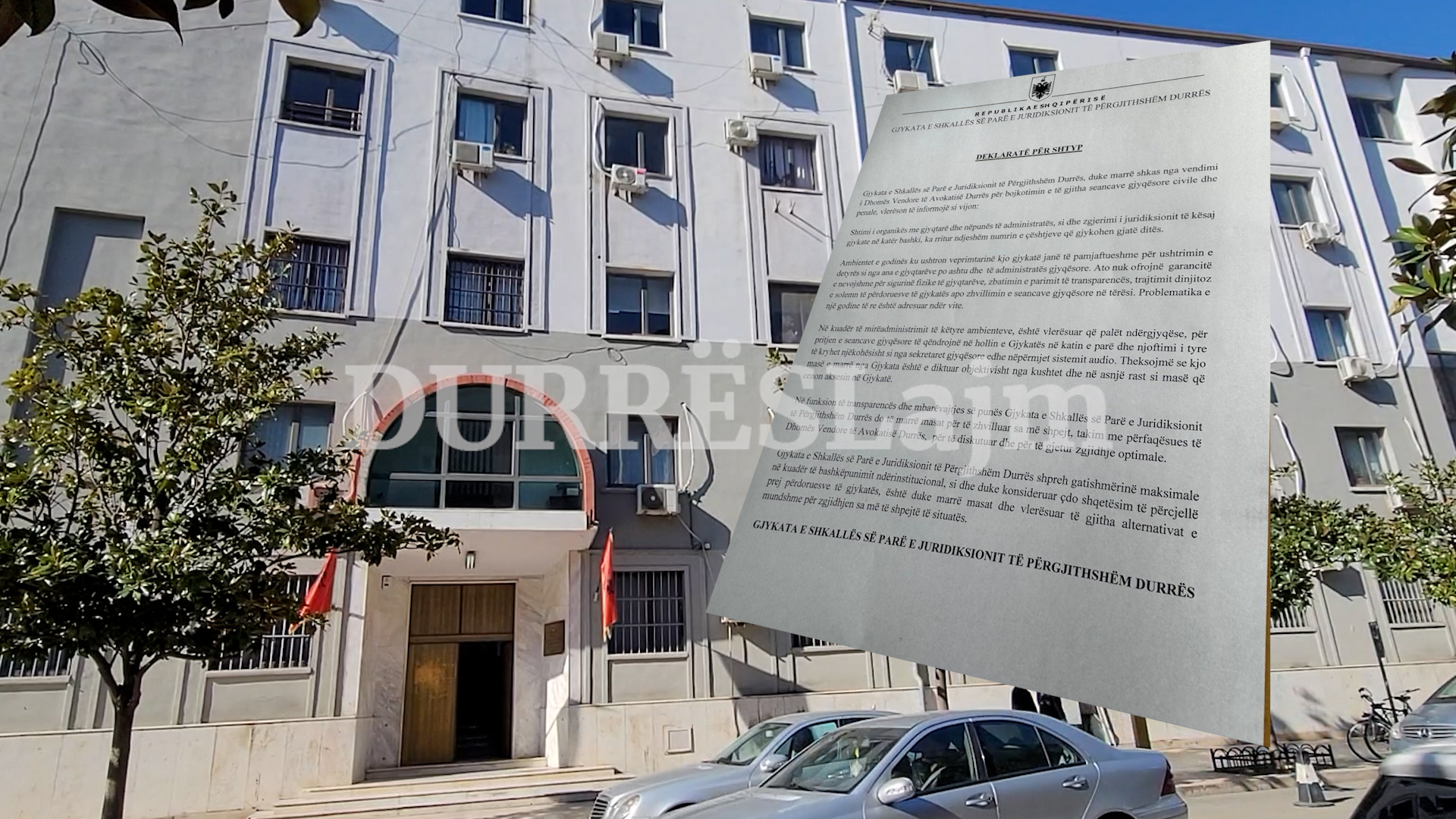 Bojkoti i avokatëve të Durrësit, vjen reagimi i Gjykatës: Masë e diktuar nga kushtet!