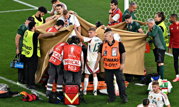 Përplasja me portierin skocez për pak u kthye në tragjedi, trajneri Hungarisë: Mjekët u vonuan