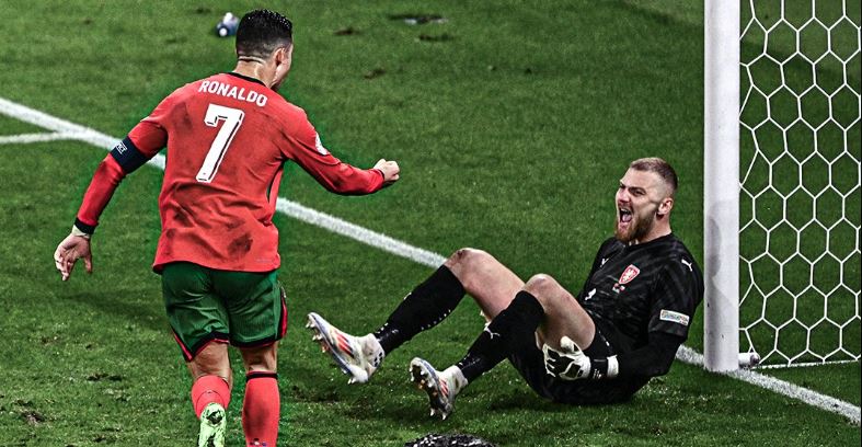 Gjesti antisportiv i Ronaldos kundër portierit të Çekisë, CR7 ofendohet në rrjetet sociale