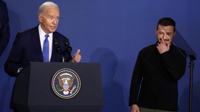 VIDEO/ Biden bën gafën e rëndë, presidentin Zelensky e quan Putin!