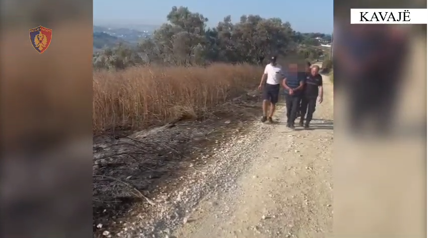 VIDEO/ Ndezën zjarre dhe rrezikuan banesat, arrestohen dy persona në Golem dhe Rrogozhinë