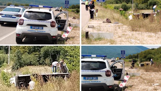 Përmbyset furgoni me klandestinë në Serbi, ka të plagosur, shoferi shqiptar…
