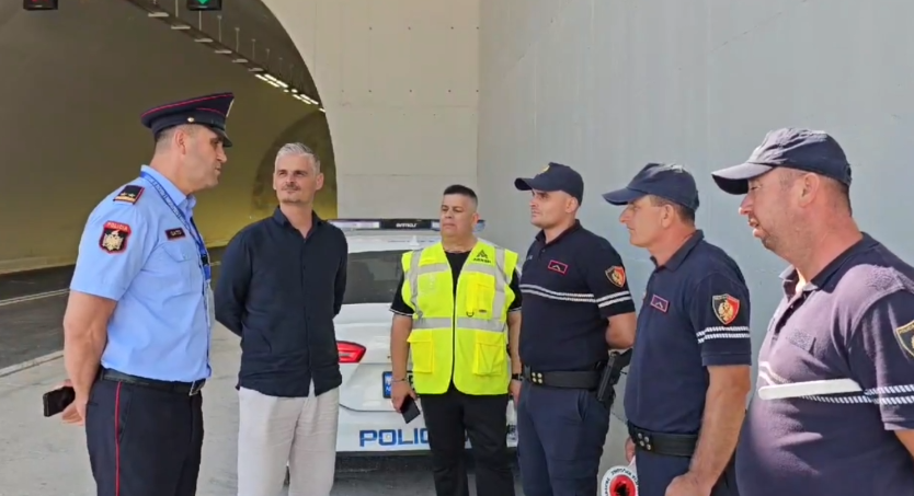 Tuneli i Llogarasë, Drejtori i Policisë Rrugore: Monitorohet 24 orë me kamera, qytetarët të respektojnë rregullat