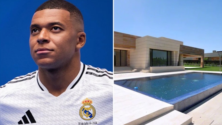 Kylian Mbappe blen shtëpinë e Gareth Bale në Madrid me vlerë 10 milionë euro, shtëpi me pishinë, fusha futbolli dhe golfi