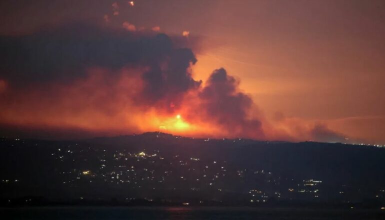 Hezbollahu lëshon qindra raketa ndaj Izraelit