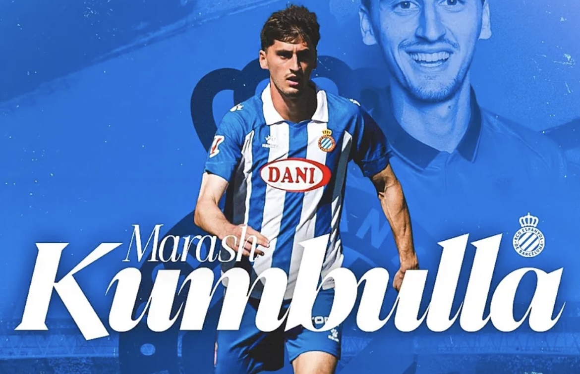Marash Kumbulla transferohet tek Espanjol, prezantohet me tifozët në gjuhën katalanase