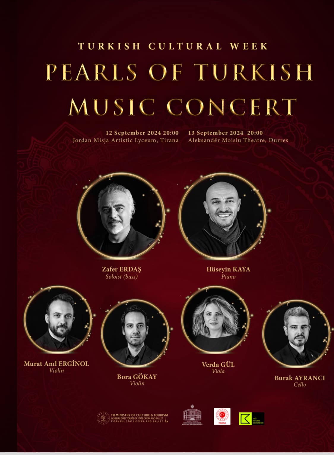 &#8220;Perlat e Muzikës Turke&#8221; &#8211; Koncert në Durrës më 13 shtator