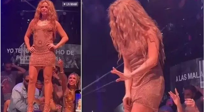 Fansi e filmon poshtë fustanit, Shakira largohet nga skena (VIDEO)