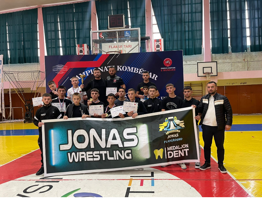 Mundje, ekipi nga Durrësi “Jonas Wrestling” shpallet kampion në Kampionatin Kombëtar të moshave (FOTO+VIDEO)