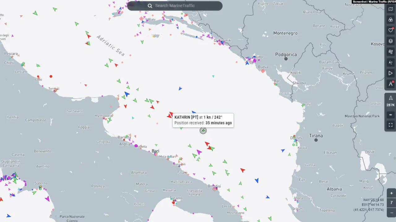 Çfarë po ndodh në detin Adriatik?! REL: Anija pa flamur po transporton eksploziv drejt Izraelit