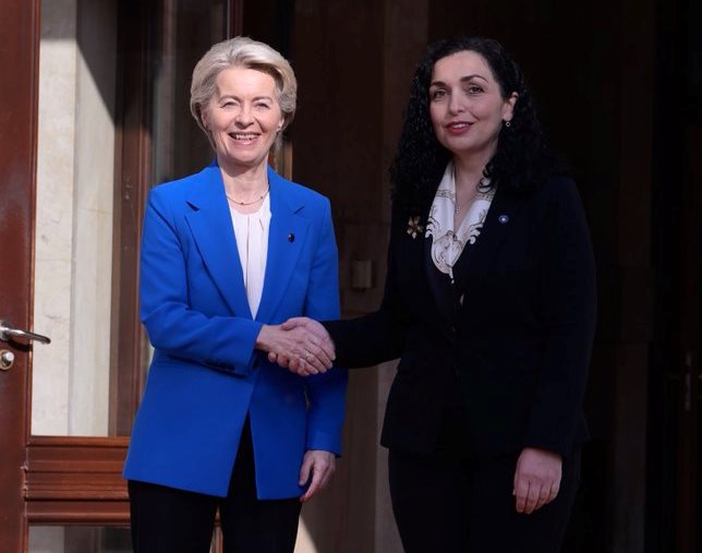 “Zgjerimi do të mbetet prioritet i imi”, Von Der Leyen për Osmanin: Po punon shumë për të ardhmen evropiane të Kosovës