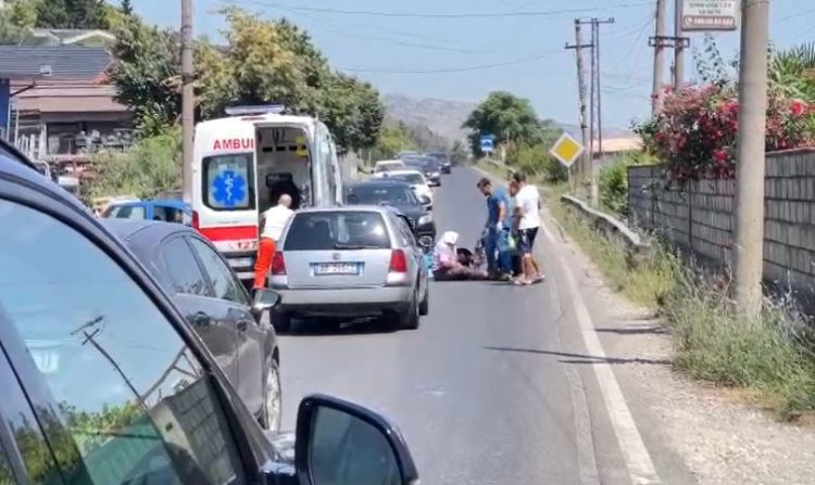 Aksident i trefishtë, një person i plagosur 