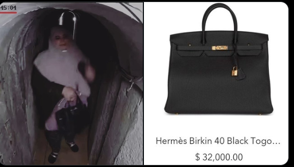 Fotografohet me çantë Hermes me vlerë 32 mijë euro, shpërthen zemërimi ndaj gruas së liderit të Hamasit