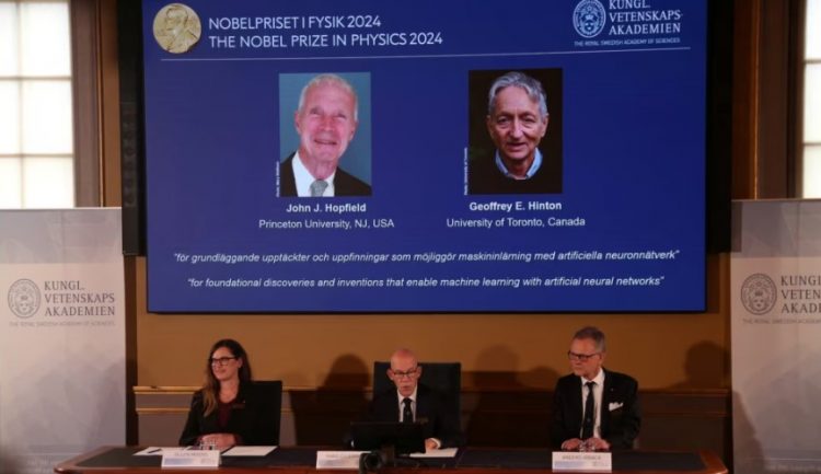 Dy pionerë të inteligjencës artificiale fitojnë Nobelin në Fizikë