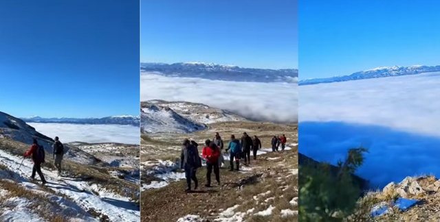 Rama: Dhjetëra të rinj shijojnë përvojën unike të ngjitjes në Malin e Thatë në Pogradec