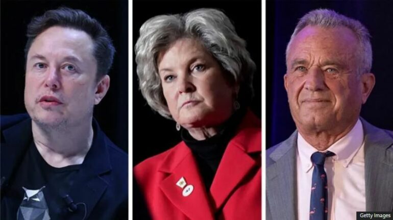 Nga Elon Musk te Robert F. Kennedy Jr. dhe Grenell, njerëzit që do marrin rolet kryesore. BBC: Si mund të duket administrata e re Trump