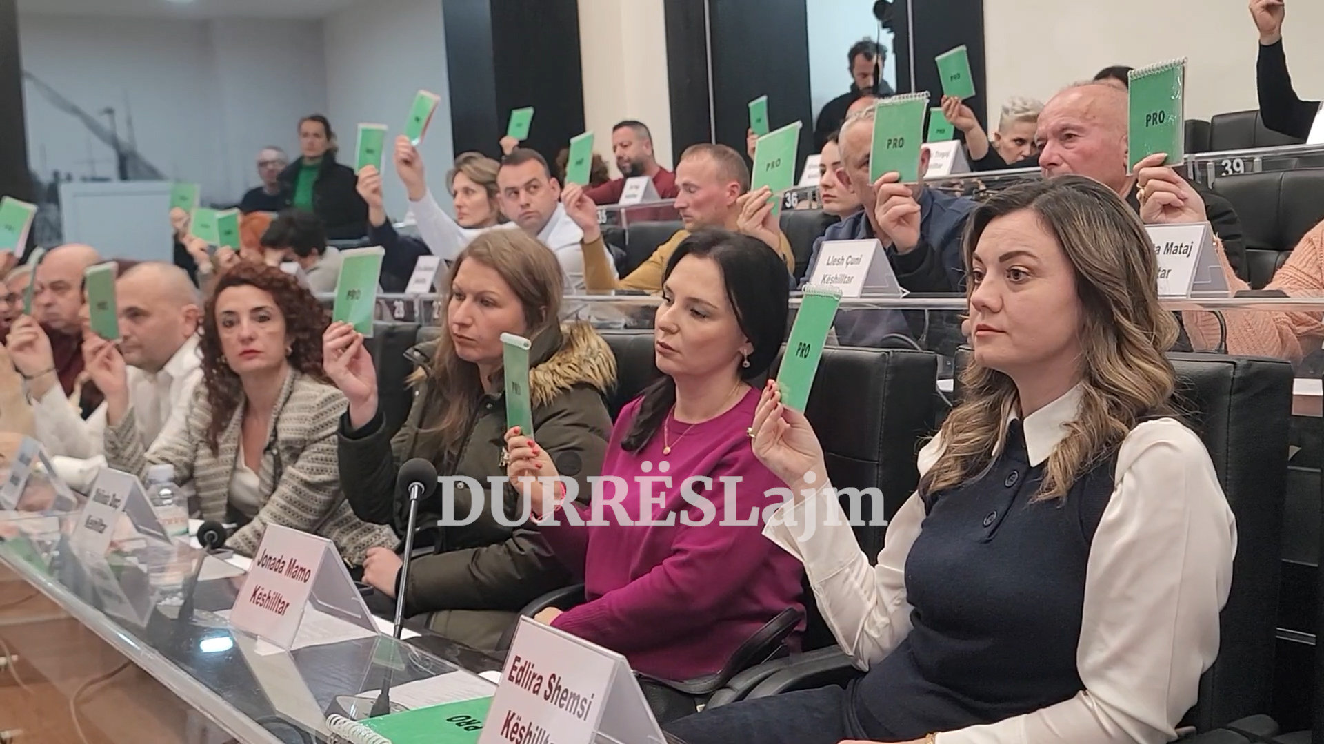 Miratohet me 29 vota pro buxheti i bashkisë Durrës për vitin 2025 (VIDEO)