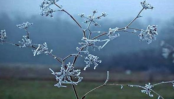 Masa ajrore të ftohta, temperatura disa gradë nën zero