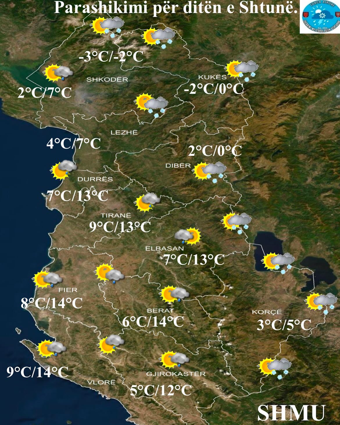 Moti sot, e Shtunë 4 Janar 2025