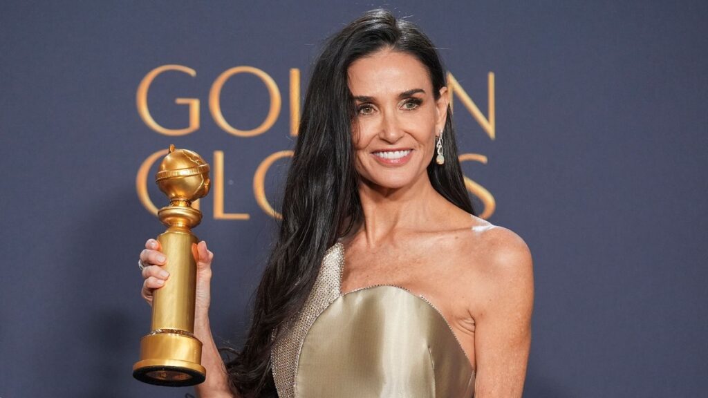 Rikthehet Demi Moore, fiton çmimin e madh në Golden Globes