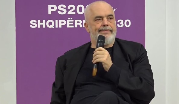 Rama: Mbështetja për PS është për të mos humbur trenin e historisë për në BE, Rama ironizon opozitën: Kujtim Gjuzi, lulja më e bukur në atë buqetë