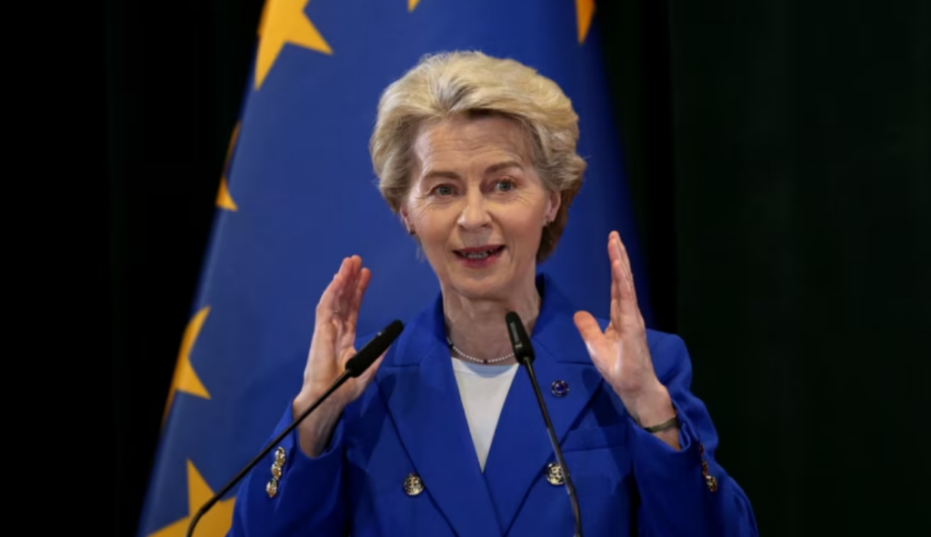 Von der Leyen njofton planin “Riarmatimi i Evropës”