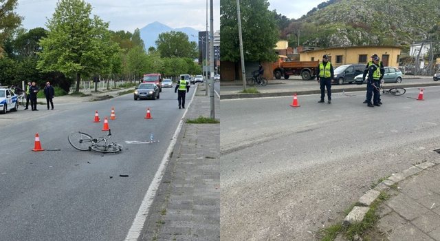 Makina përplas biçikletën, plagoset 79-vjeçari
