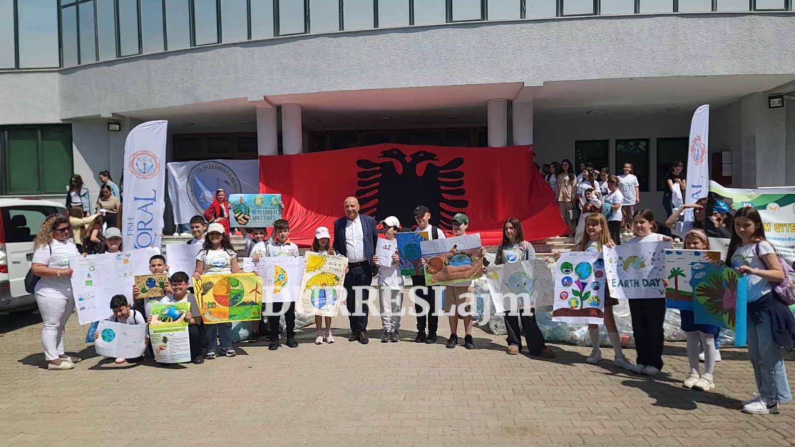 UAMD dhe shkollat e qytetit, aktivitet sensibilizues për Ditën e Tokës
