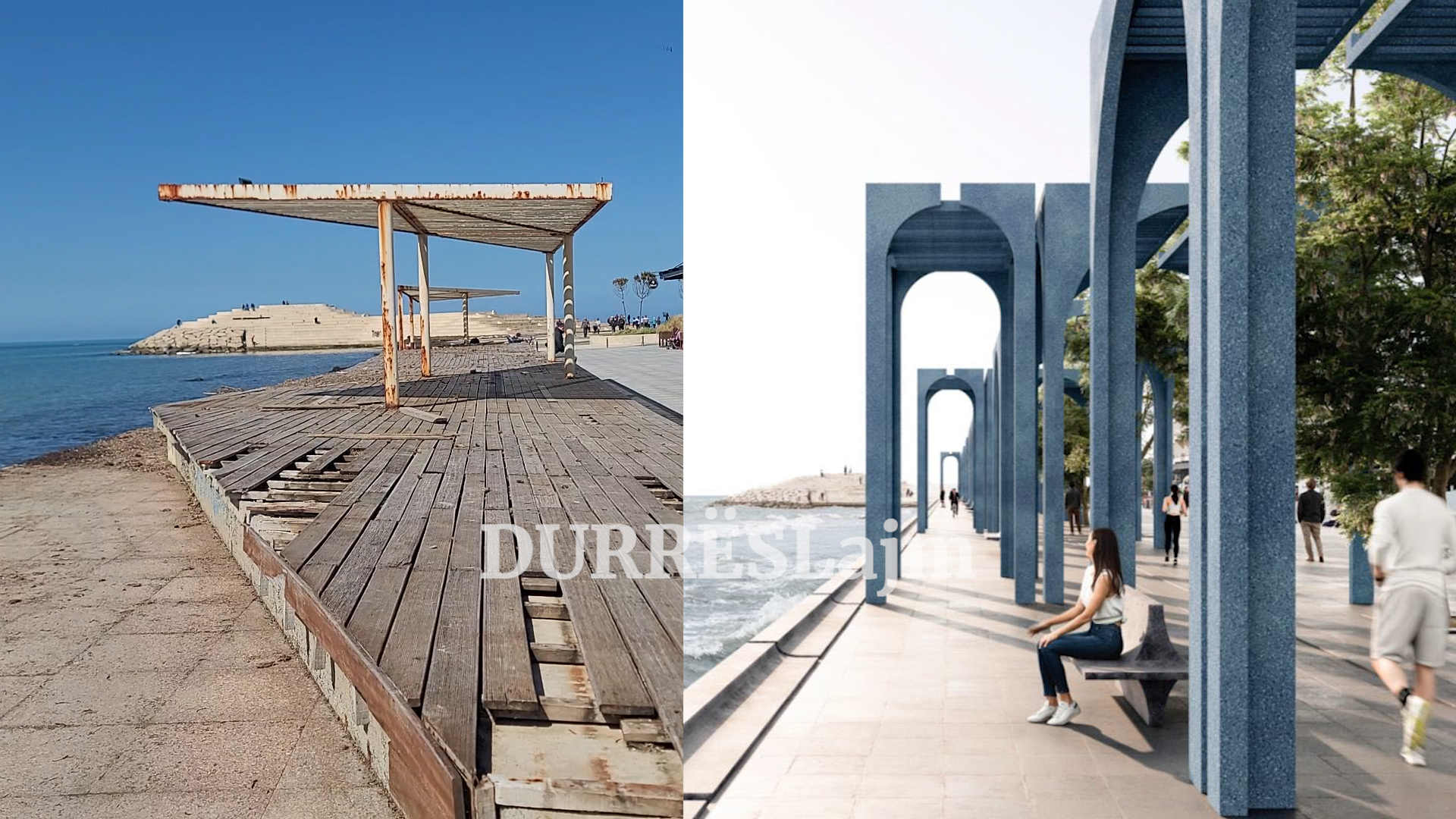 BERZH nis investimin në shëtitoren &#8220;Taulantia&#8221; në Durrës (VIDEO)