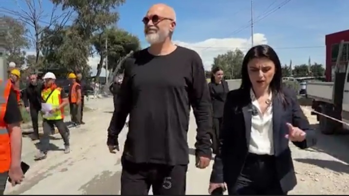 Rama dhe Sako inspektojnë punimet në hyrje të Durrësit