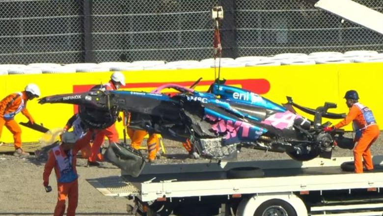 Aksident i rëndë në Formula 1, piloti përplaset me 260 km/h dhe dërgohet në spital