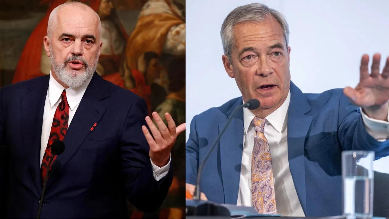 “Do të sigurohemi që të mbajë fjalën”/ Përplasja për emigrantët shqiptarë në Britani, Farage pranon sfidën e Ramës